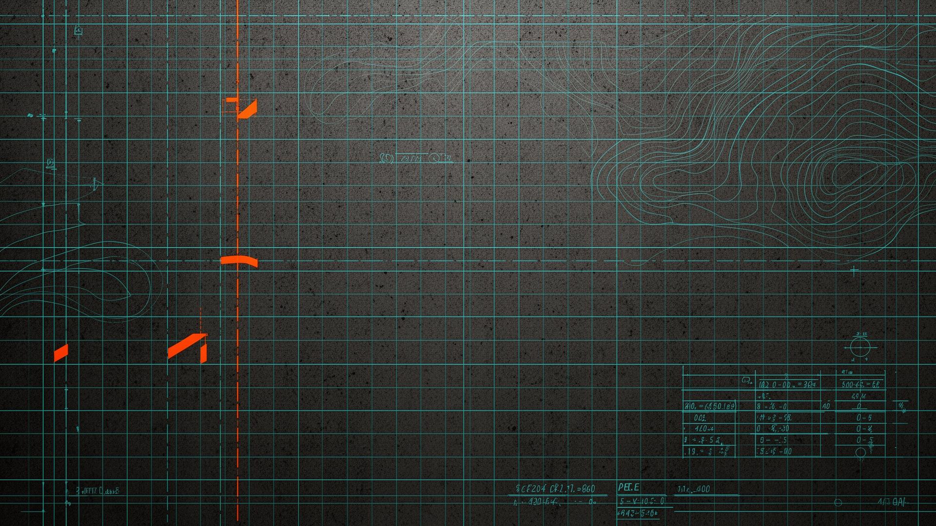 Plano técnico industrial abstracto