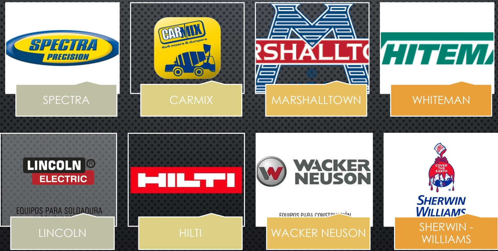 Logos de marcas utilizadas por JKONTROL