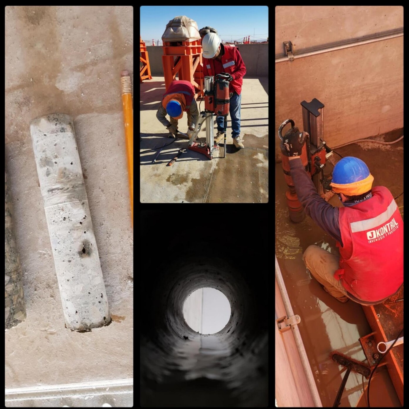 Servicio de perforación y testiguera JKONTROL